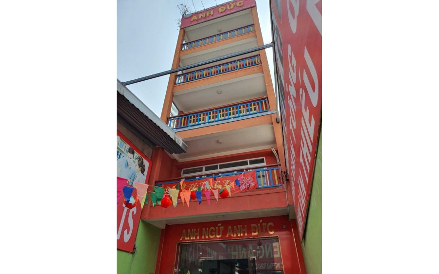 Mới TRUNG TÂM ANH NGỮ 6 TẦNG (6X40M) MẶT TIỀN NGUYỄN THỊ ĐẶNG, P. TÂN THỚI HIỆP, Q12 - CHỈ 20.5 TỶ