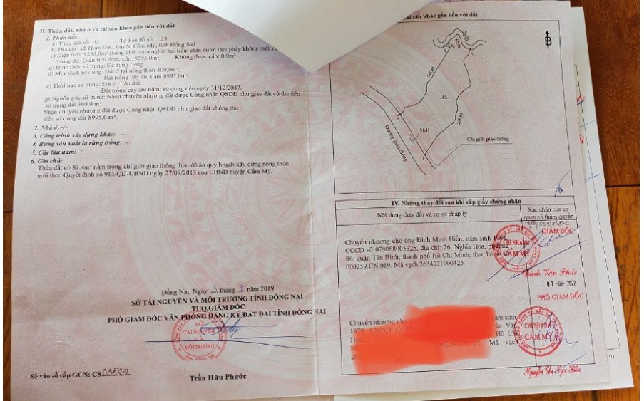 Chính chủ bán đất sân bay Long Thành đón đầu luật đất đai 1-8-2024 có hiệu lực