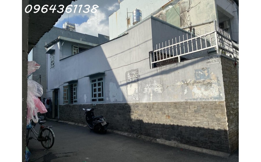 Bán nhà 56m2 thông 2 hẻm xe hơi 294 và 318 Thống Nhất, Phường 16, Gò Vấp