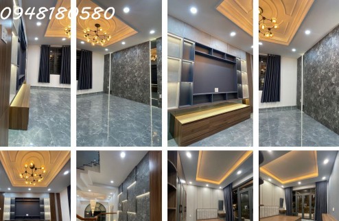 NHÀ ĐẸP MỚI TOANH-SÁT VÁCH TÂN PHÚ-71M2-5 TẦNG XE HƠI VÀO NHÀ