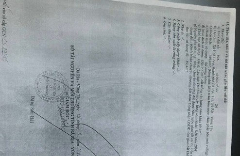 Nhà hoà long cần bán sau lưng biệt thự Lan Anh