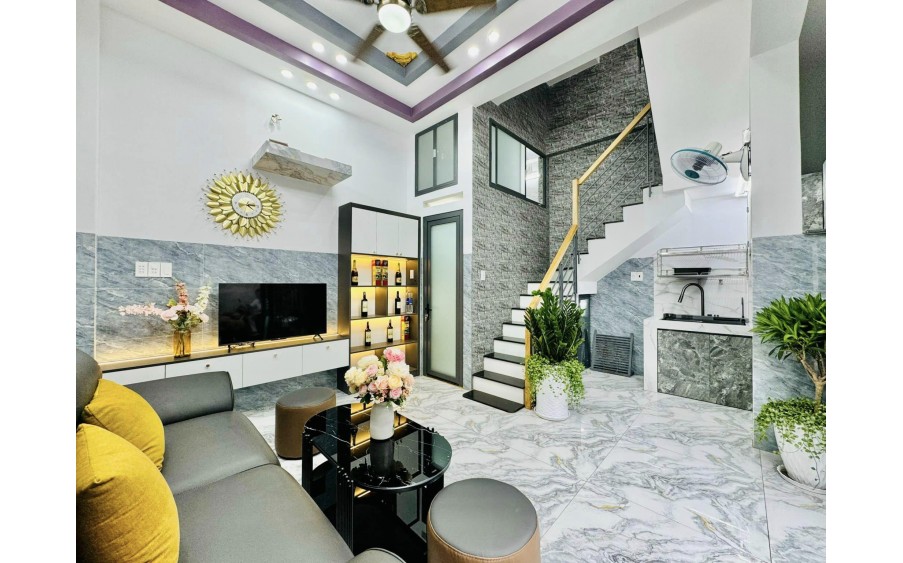 Nhà trung tâm Phường 7 Gò Vấp, 3.5 tấm cực kỳ đẹp, hẻm xe hơi thông