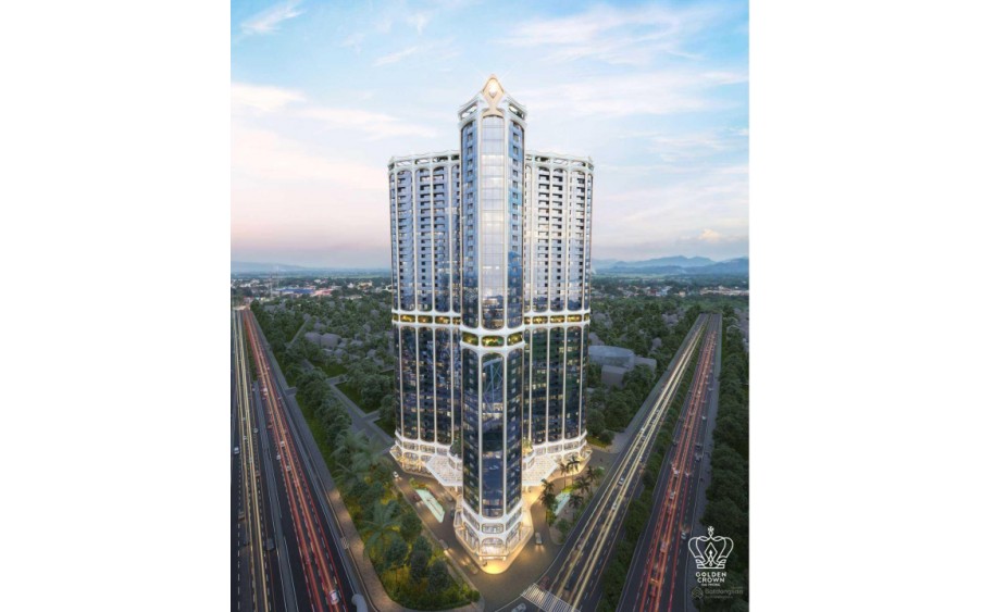 Duy nhất căn hộ 2PN Golden Crown Hải Phòng
