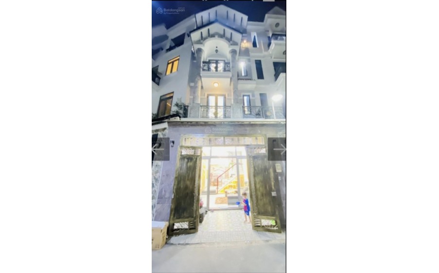 Định cư Úc cần bán gấp,hẻm nhựa lớn đường Phạm Văn Chiêu,P14 GV,58m2.4 tầng, 6 tỷ 900 triệu,khu vip