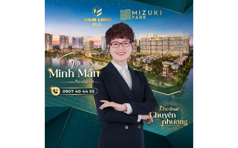 MUA BÁN CĂN HỘ MIZUKI NAM LONG, NGUYỄN VĂN LINH PHẠM HÙNG BÌNH
CHÁNH, GẦN QUẬN 7, GẦN TRƯỜNG RMIT TRUNG SƠN, SỔ HỒNG RIÊNG. LH:
0907404455