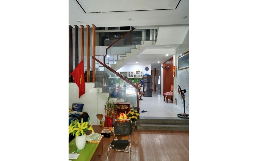 ► Mặt Tiền đường 7.5m Lý Nhân Tông gần Nguyễn Hữu Thọ, 92m2, 3 tầng đẹp