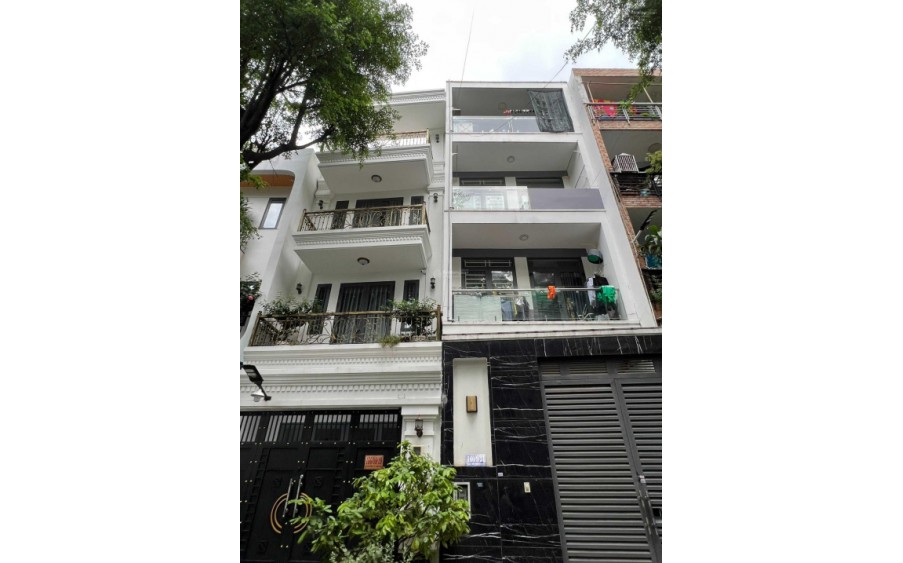 Bán nhà đường 12m Chu Văn An P. 12, Bình Thạnh (4x18m) 5 tầng cho thuê 50 triệu/tháng chỉ 10.9 tỷ