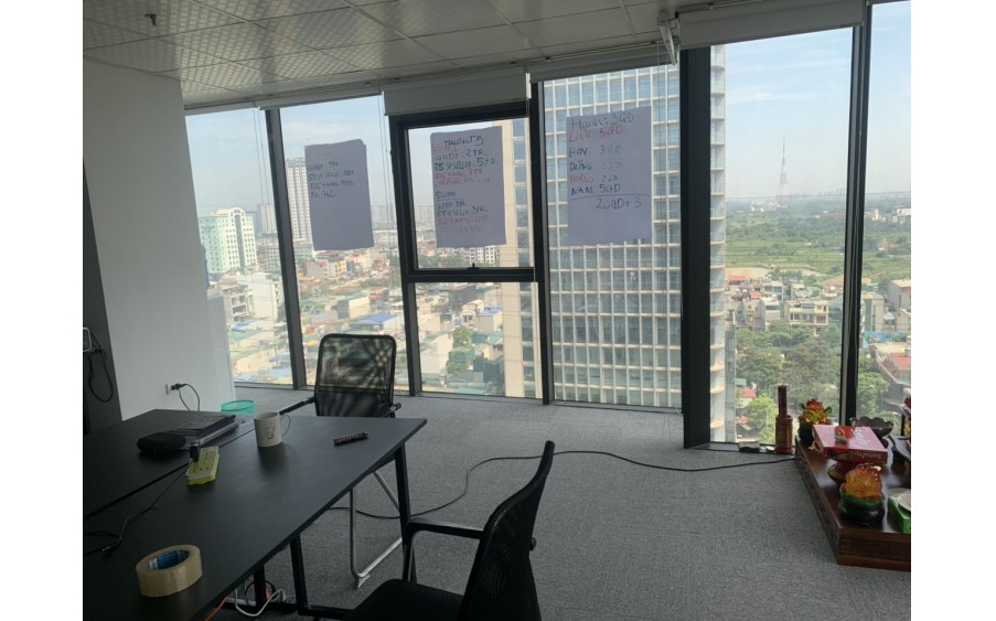 Siêu hót sàn văn phòng 150m2 chỉ 25 triệu bàn giao đầy đủ nội thất tòa ADI, Tố Hữu, Hà Đông