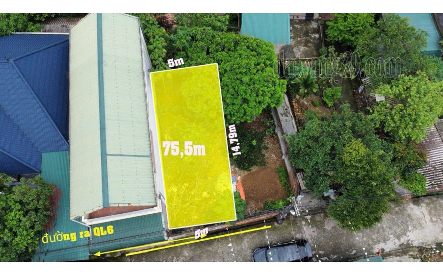 Bán 02 lô đất siêu đẹp làn 2 quốc lộ 6 - Chương Mỹ - Hà Nội.
