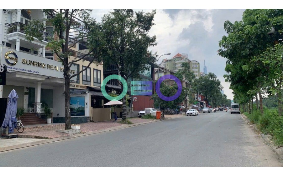 Cho thuê căn góc 2 mặt tiền kế đường Song Hành An Phú Quận 2 - Hầm 4 tầng 70 triệu