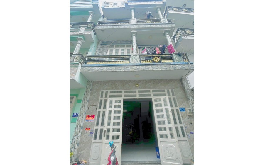 BÁN NHÀ THỚI AN 35, THỚI AN 5.6X10 TRỆT 2 LẦU GIÁ 4.59T