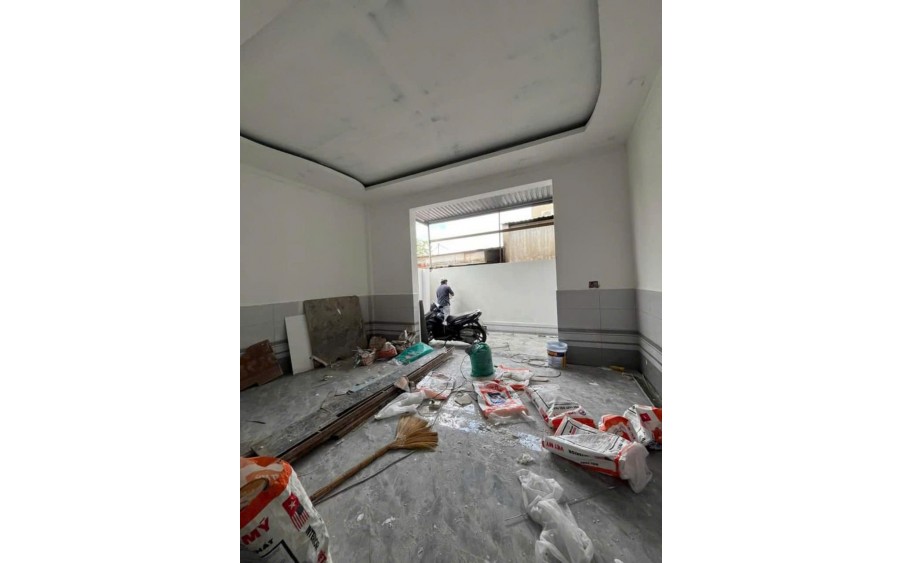 Bán nhà mới xây ngay cầu Hoá An, sổ riêng thổ cư, chỉ 1tỷ7