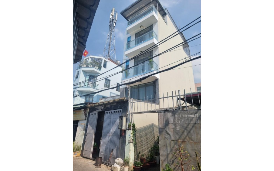 Q.12, Tân Thới Nhất 5, 57m2, 1 trệt 1 lửng, 2 lầu, 1 ST, HXH, đẹp lung linh, giá rẻ
