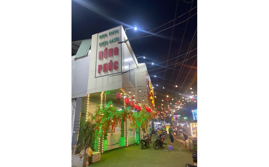 BÁN NHÀ HÀNG HOA VIÊN TIỆC CƯỚI 22x52m MẶT TIỀN PHẠM VĂN CHIÊU, P9 GÒ VẤP