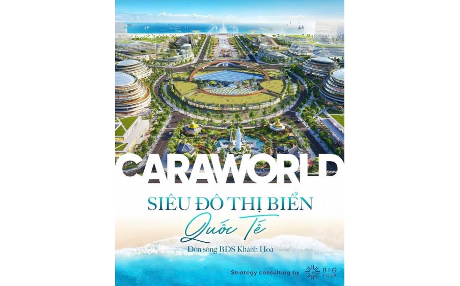 CaraWorld - Siêu đô thị biển quốc tế lần đầu tiên xuất hiện