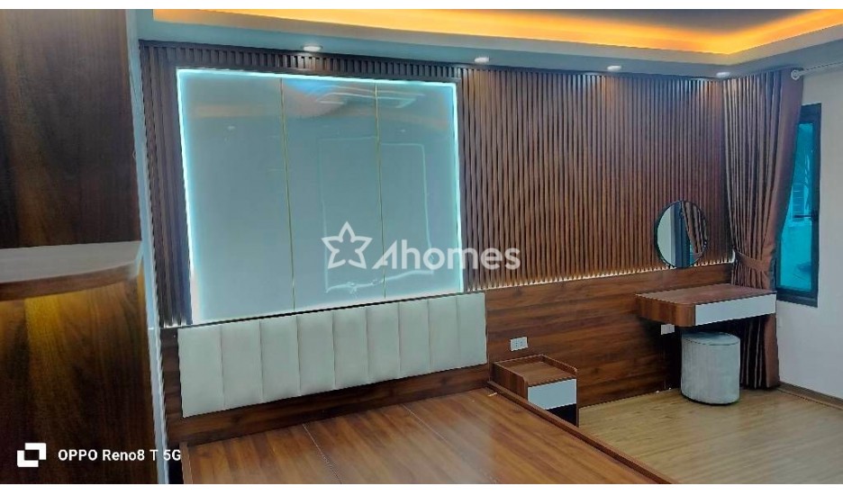 5 TẦNG – FULL 99% NỘI THẤT – Ô TÔ SÁT NHÀ – VÀI BƯỚC RA PHỐ – SỔ ĐỎ HOA HẬU- trung tâm Hoàng Mai