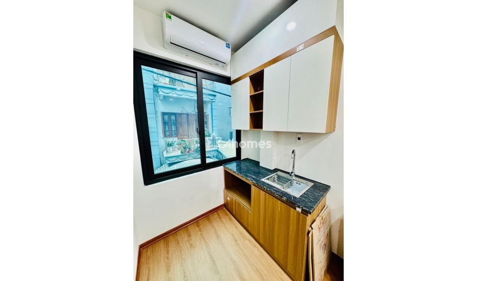 hoàng mai | 49m² | 7 tầng thang máy | 8 phòng khép kín | mặt ngõ ô tô | dòng tiền 50tr/th | sổ đỏ vuông