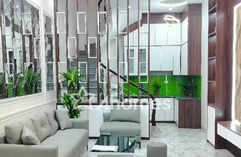5 TẦNG – FULL 99% NỘI THẤT – Ô TÔ SÁT NHÀ – VÀI BƯỚC RA PHỐ – SỔ ĐỎ HOA HẬU- trung tâm Hoàng Mai