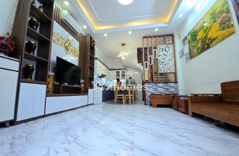 Nhà xây 5 tầng tại Hoàng Mai, căn góc, gần chợ, trường siêu tiện ích