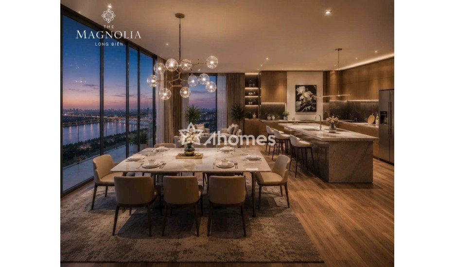 The Magnolia lô góc view sông siêu thoáng, đặc quyền Private thang máy đến từng căn hộ